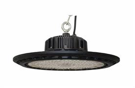 UFO LED NERO STRUTTURA ALLUMINIO GANCIO ACCIAIO 150W 6000K