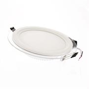 FARETTO LED TONDO 12W LUCE CALDA CON VETRO OPACO UNIVERSO