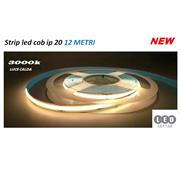 STRIP LED STRISCIA COB 12MT 24V 18W/M 3000K LUCE CALDA